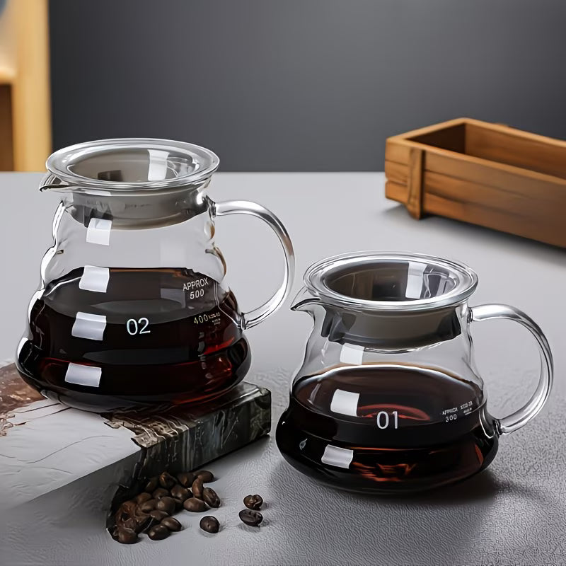 DECANTER DE VIDRIO PARA CAFÉ FILTRADO