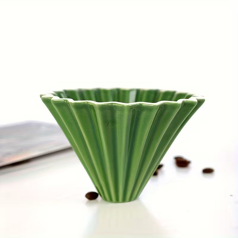 DRIPPER DE CAFÉ CERÁMICO TIPO ORIGAMI