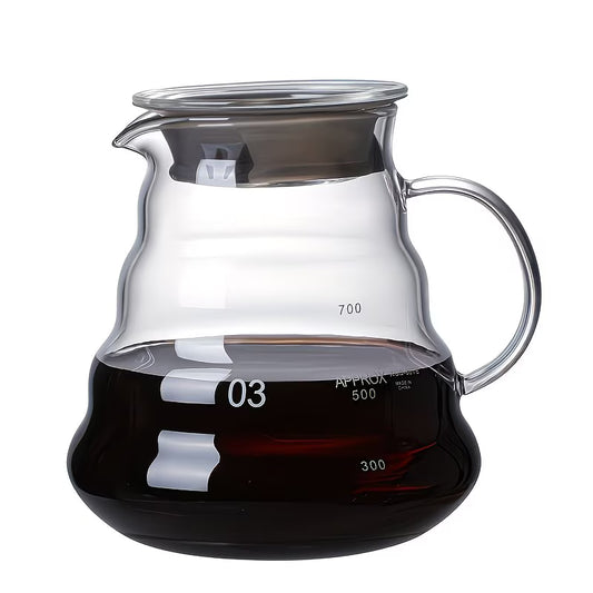 DECANTER DE VIDRIO PARA CAFÉ FILTRADO