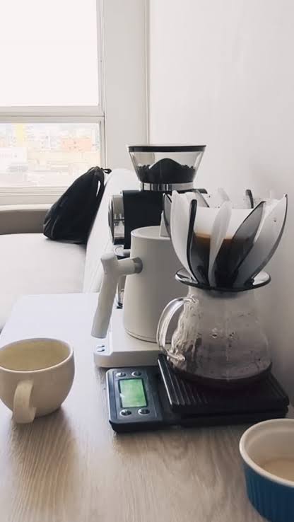 DRIPPER FLOR DE LOTO BLACK AND WHITE