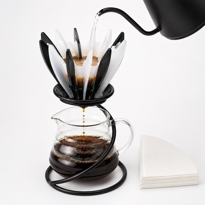 DRIPPER FLOR DE LOTO BLACK AND WHITE