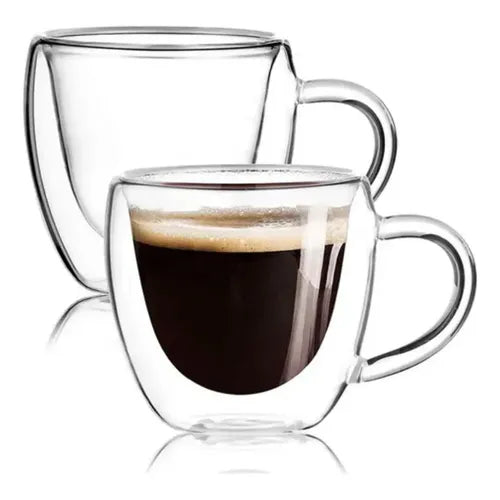 TAZAS DOBLE PARED 80ML